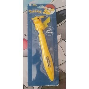 Pokémon Pikachu Clicker Ink Pen NEW In Package Creative Kids